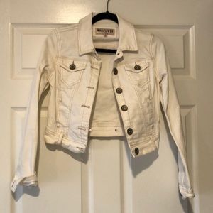 White Jean jacket